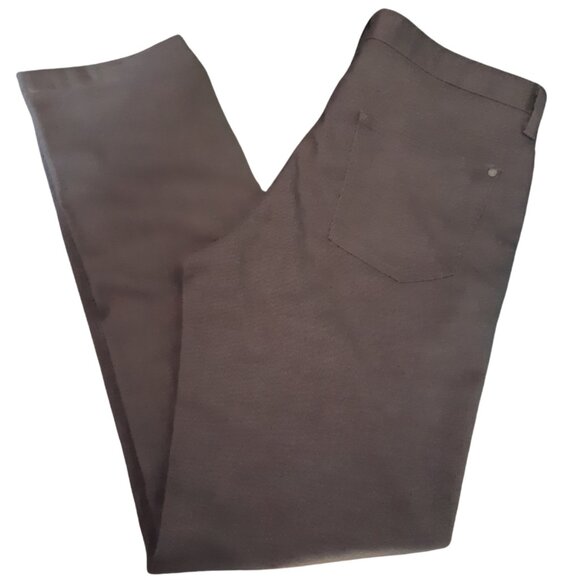 Kenneth Cole Reaction 32x30 Men's Casual Jean Style Charcoal Grey Pants - Picture 2 of 14